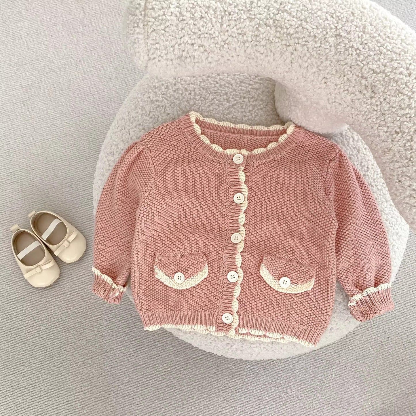 Buttercup Cardigan and Pinafore